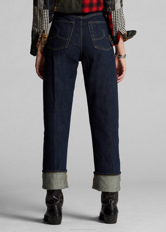 skylle Kvinder Ralph Lauren høj boy fit jean Z426B9146