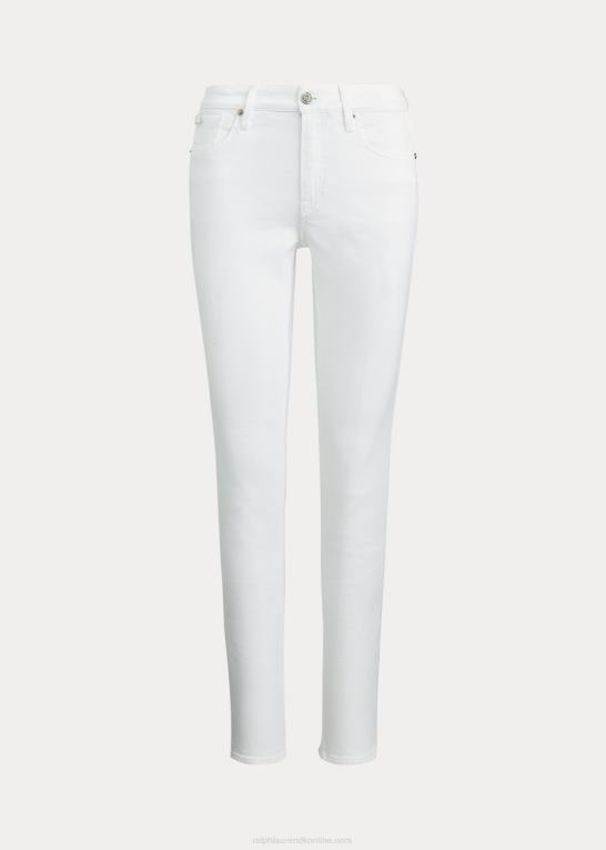 skyllet hvidt Kvinder Ralph Lauren 160 slim jean Z426B9354