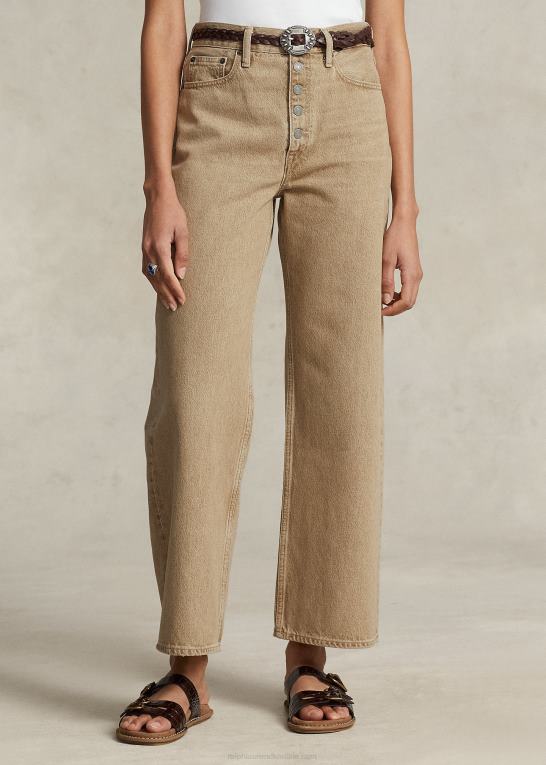 solimar vask Kvinder Ralph Lauren cropped jean med brede ben Z426B3168