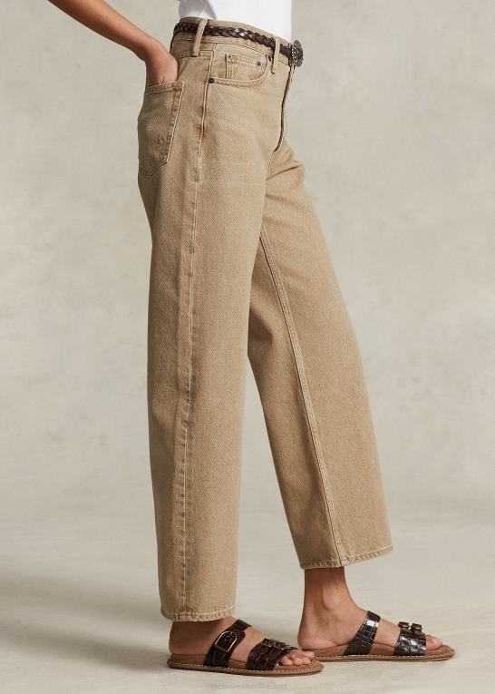 solimar vask Kvinder Ralph Lauren cropped jean med brede ben Z426B3168