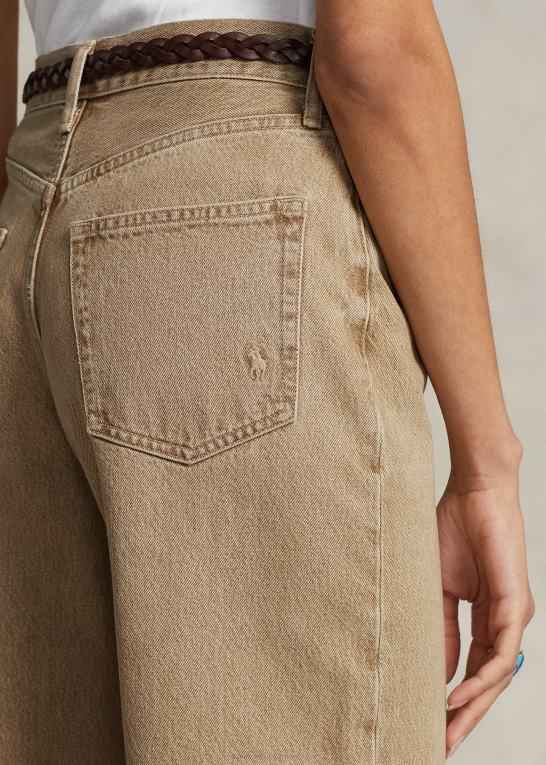 solimar vask Kvinder Ralph Lauren cropped jean med brede ben Z426B3168