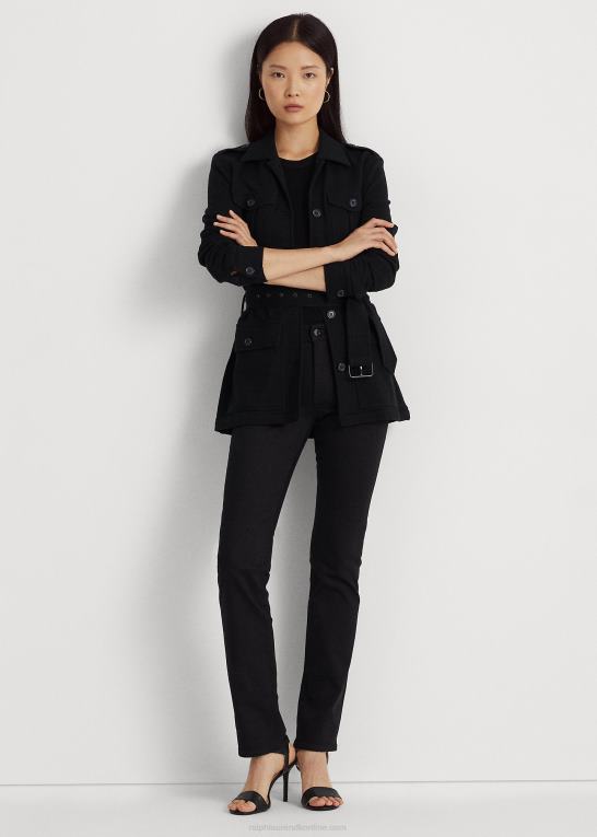 sort Kvinder Ralph Lauren mellemhøj straight jean Z426B4264