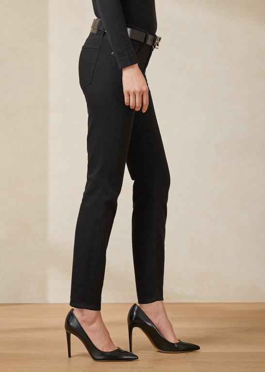 sprød sort Kvinder Ralph Lauren 400 matchstick jean Z426B9358