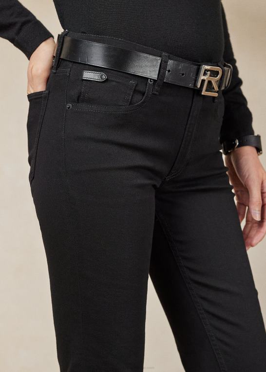 sprød sort Kvinder Ralph Lauren 400 matchstick jean Z426B9358