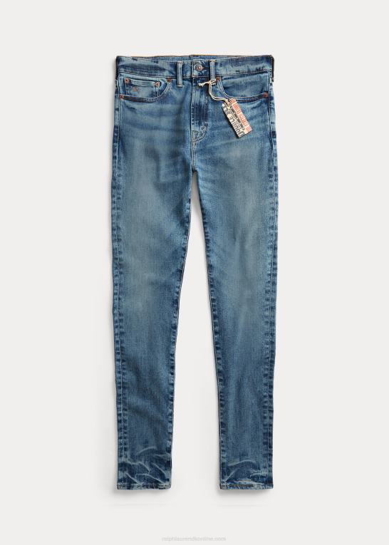 staci vask Kvinder Ralph Lauren stretch jean med høj skinny pasform Z426B9144
