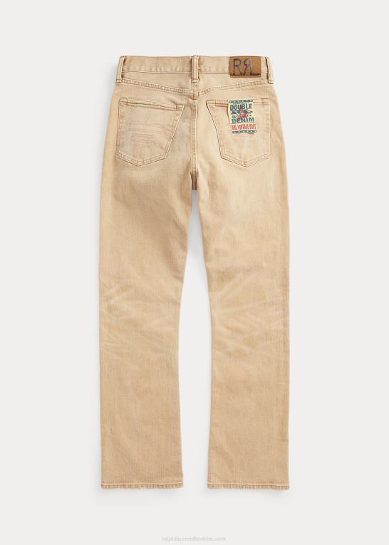 tan Kvinder Ralph Lauren vintage støvle tan jean Z426B3626