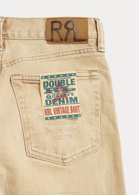 tan Kvinder Ralph Lauren vintage støvle tan jean Z426B3626