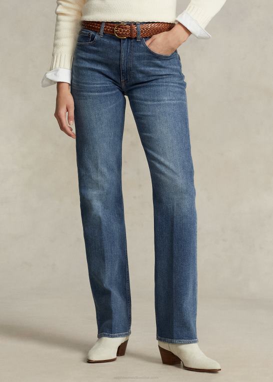 telesto vask Kvinder Ralph Lauren straight-jean i høj bygning Z426B2883