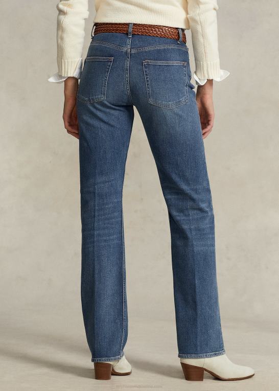 telesto vask Kvinder Ralph Lauren straight-jean i høj bygning Z426B2883
