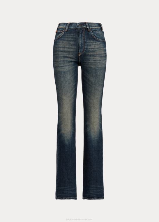 telluride indigo Kvinder Ralph Lauren kaida afslappet bootcut jean Z426B9376