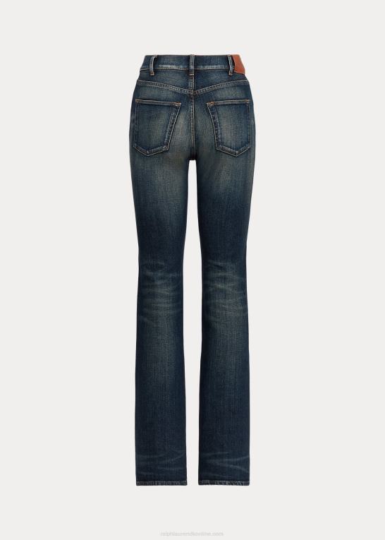 telluride indigo Kvinder Ralph Lauren kaida afslappet bootcut jean Z426B9376