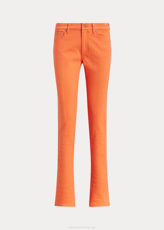 valmueappelsin Kvinder Ralph Lauren 160 slim denim jean Z426B3495