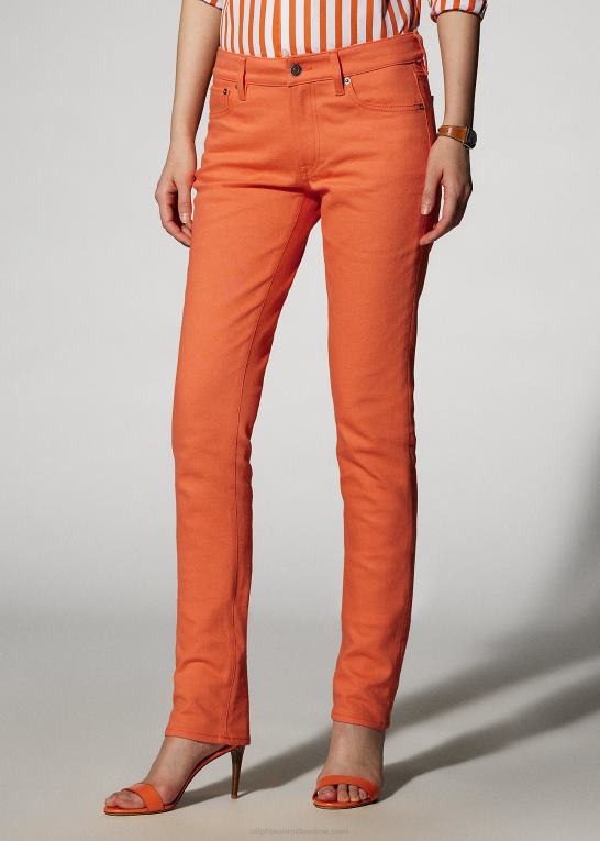valmueappelsin Kvinder Ralph Lauren 160 slim denim jean Z426B3495