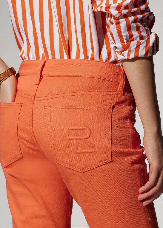 valmueappelsin Kvinder Ralph Lauren 160 slim denim jean Z426B3495