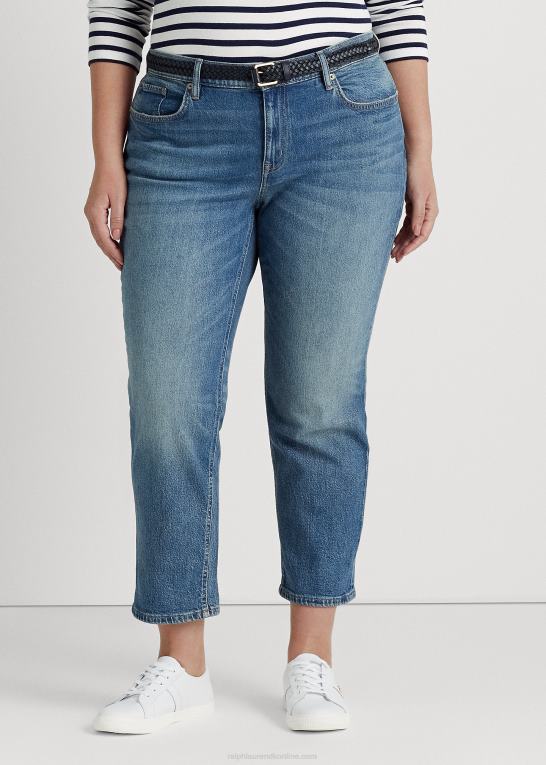 vask af græsmarker Kvinder Ralph Lauren afslappet tilspidset ankeljean Z426B4716