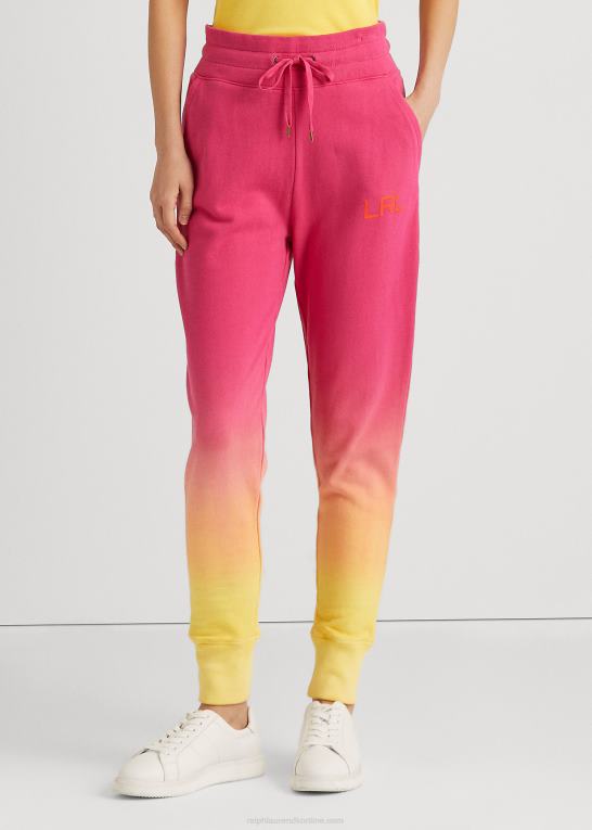 Kvinder Ralph Lauren dip-farvet fransk frotté sweatpants Z426B4898