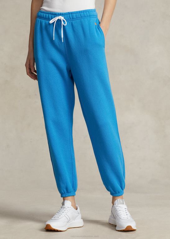 gletscher turkis Kvinder Ralph Lauren fleece atletisk buks Z426B9107
