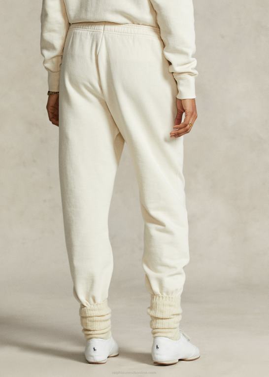 guide creme Kvinder Ralph Lauren spelman-kollektionen fleece joggingbukser Z426B3320