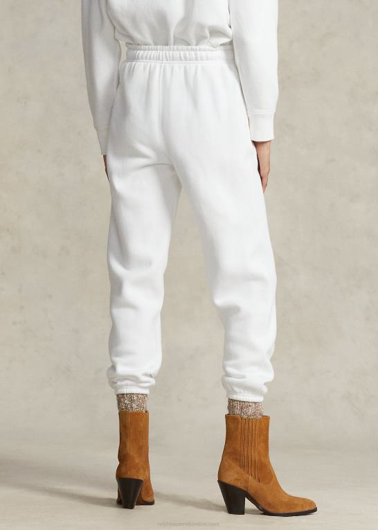 hvid Kvinder Ralph Lauren fleece atletisk buks Z426B9102