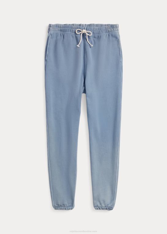indigo Kvinder Ralph Lauren jogger i økologisk bomulds fleece Z426B9194