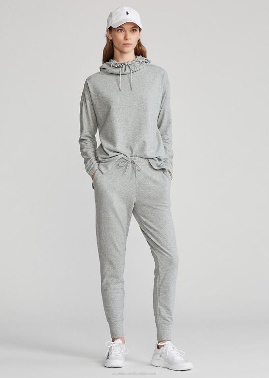 lysegrå lyng Kvinder Ralph Lauren jersey jogger Z426B3733
