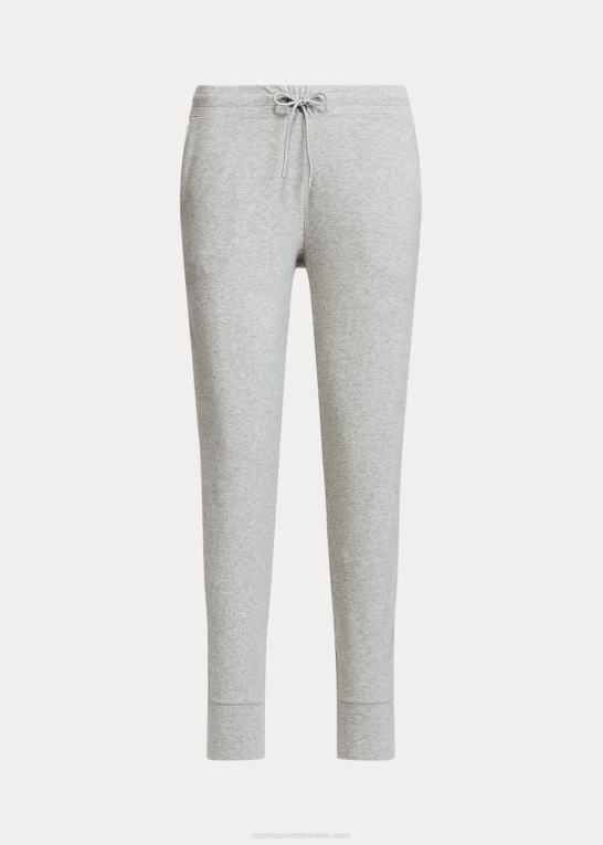 lysegrå lyng Kvinder Ralph Lauren jersey jogger Z426B3733