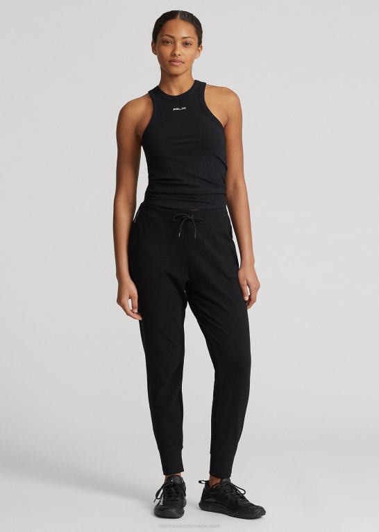 sort Kvinder Ralph Lauren performance jersey joggerbukser Z426B3765