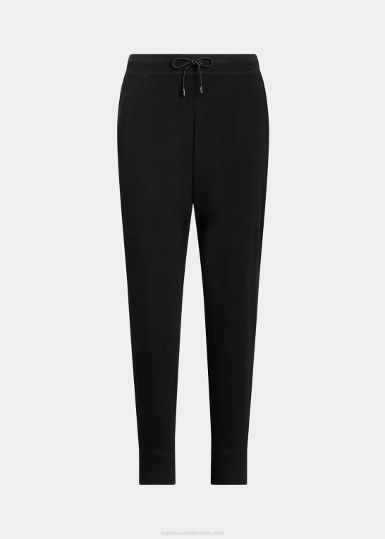 sort Kvinder Ralph Lauren performance jersey joggerbukser Z426B3765