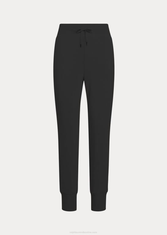 sort Kvinder Ralph Lauren strik joggerbukser Z426B4180
