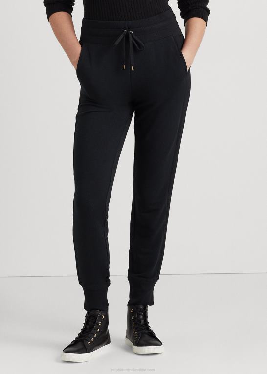 sort Kvinder Ralph Lauren strik joggerbukser Z426B4180