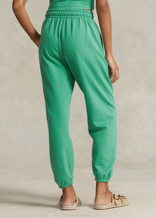 tømmerflåde grøn Kvinder Ralph Lauren fleece joggingbukser Z426B3053