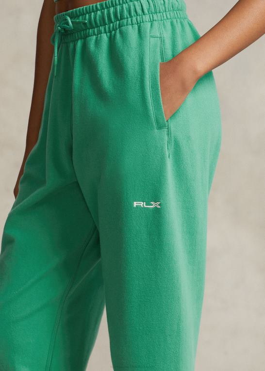 tømmerflåde grøn Kvinder Ralph Lauren fleece joggingbukser Z426B3053