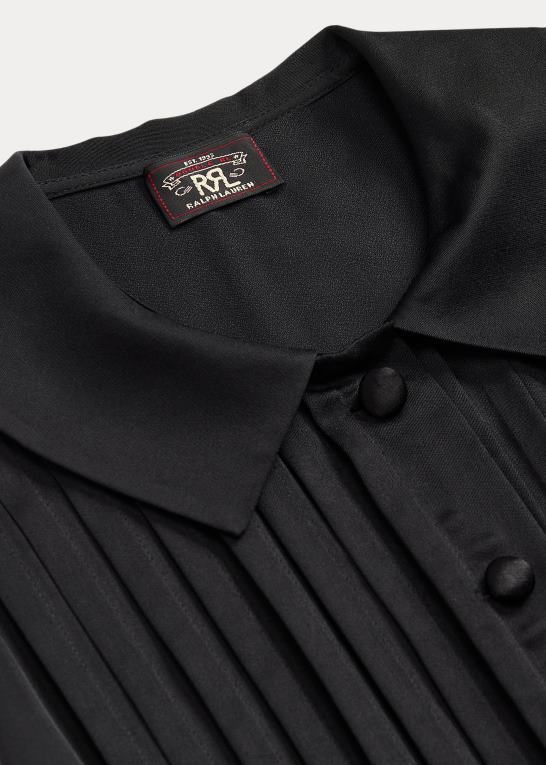 Kvinder Ralph Lauren crepe ærmeløs smoking jumpsuit Z426B3618