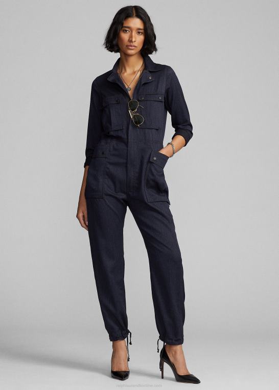 flåde Kvinder Ralph Lauren uld twill overall Z426B3673
