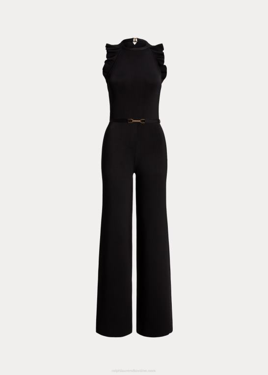 sort Kvinder Ralph Lauren sweater jumpsuit med bælte Z426B3602