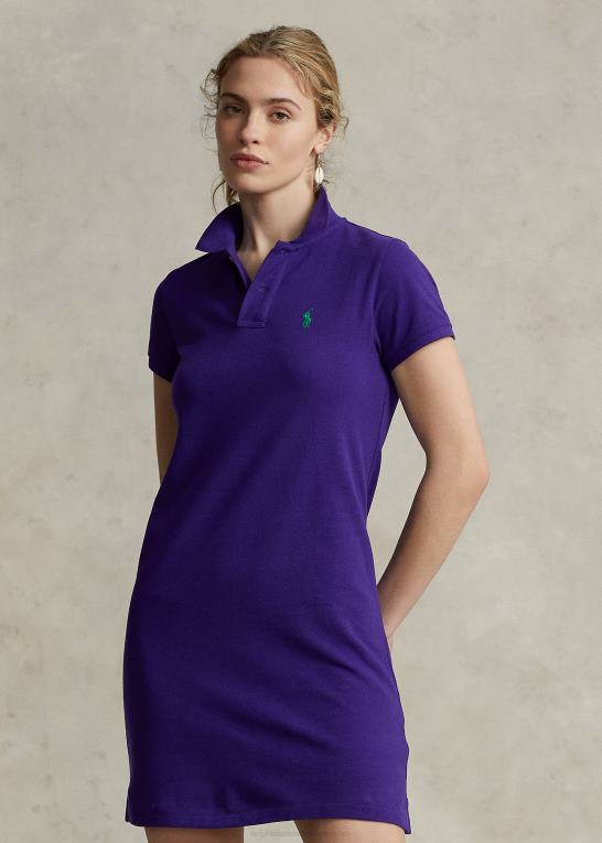hytte lilla Kvinder Ralph Lauren polokjole i bomuldsnet Z426B9253