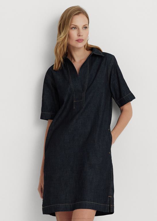 jones gadevask Kvinder Ralph Lauren denim shift kjole Z426B4261