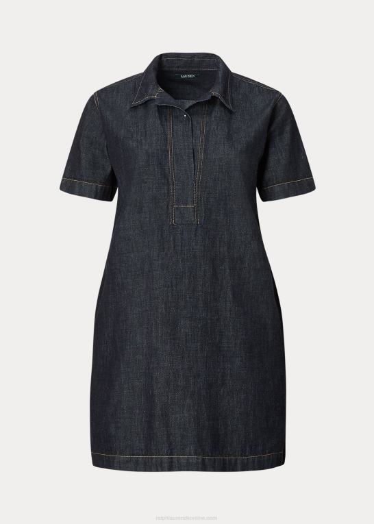 jones gadevask Kvinder Ralph Lauren denim shift kjole Z426B4910