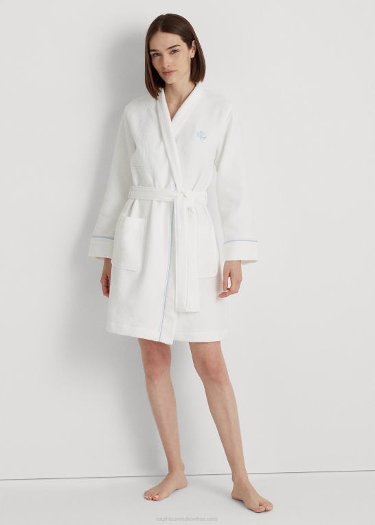 hvid Kvinder Ralph Lauren vaffelfrottékåbe Z426B4137