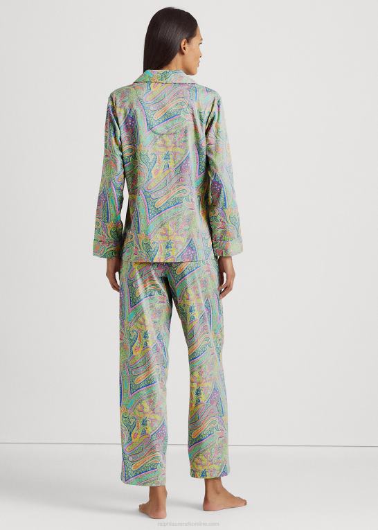 multi paisley Kvinder Ralph Lauren paisley sateen sovesæt Z426B9580