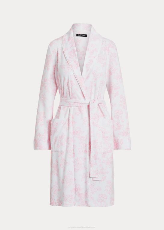 rose blomster Kvinder Ralph Lauren blomstret interlock sjal-krave-kåbe Z426B9444