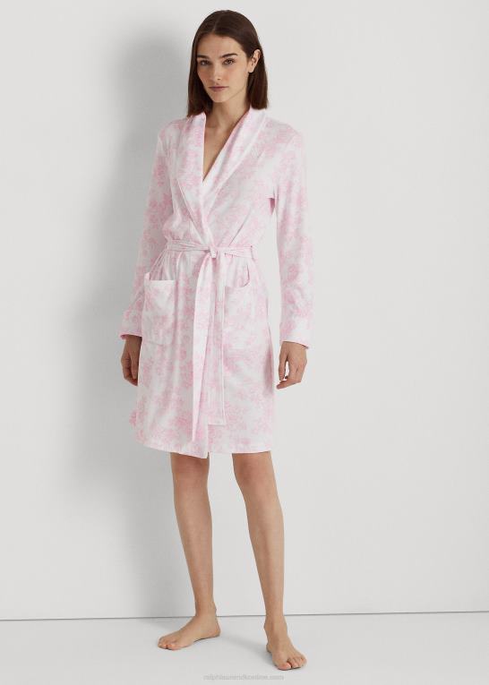 rose blomster Kvinder Ralph Lauren blomstret interlock sjal-krave-kåbe Z426B9444