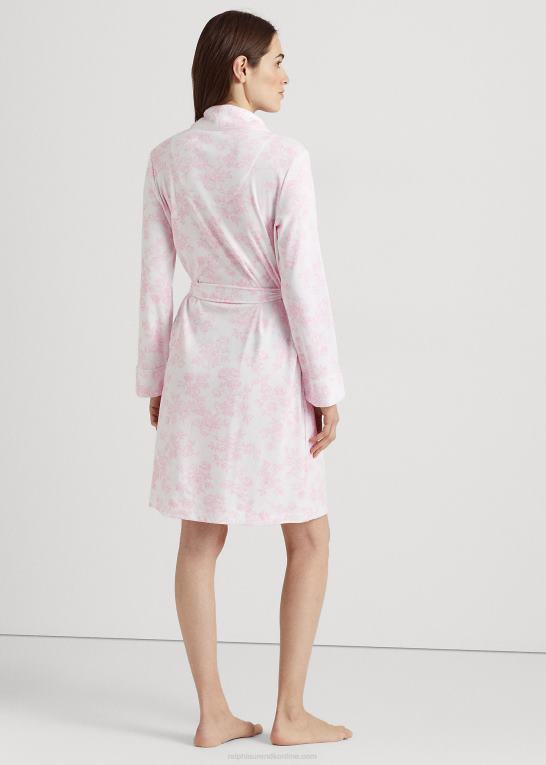 rose blomster Kvinder Ralph Lauren blomstret interlock sjal-krave-kåbe Z426B9444