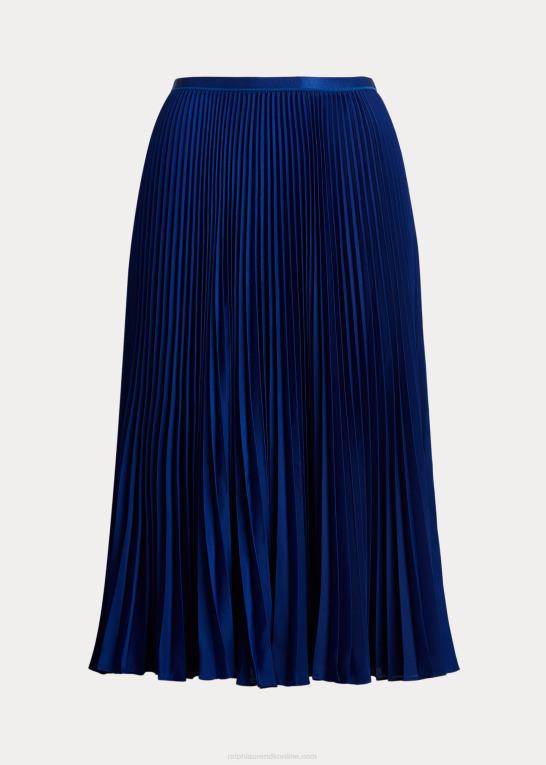 Kvinder Ralph Lauren plisseret midi-nederdel Z426B9257