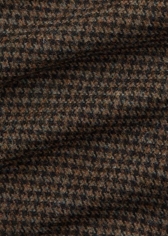 oliven/kul/tan multi Kvinder Ralph Lauren patchwork uld-bomuldsnederdel Z426B3677