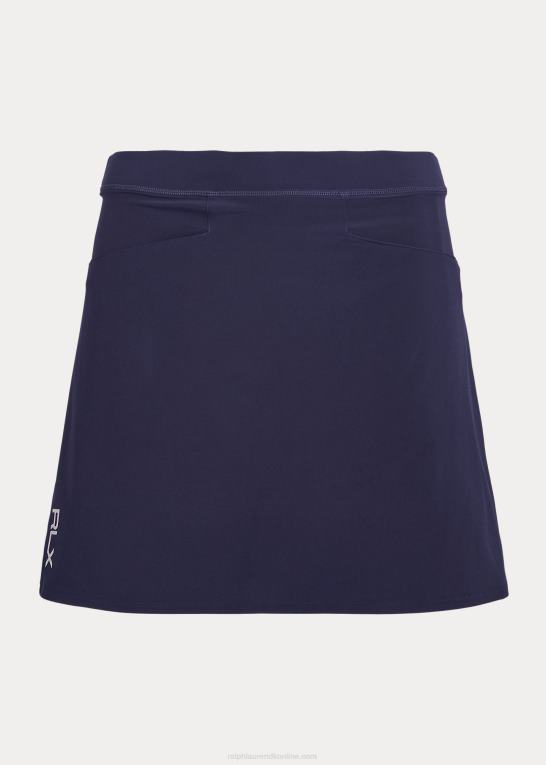 raffineret flåde Kvinder Ralph Lauren rygplisseret stretchkort Z426B9395