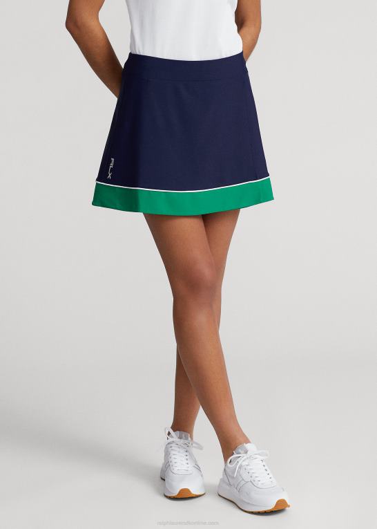 raffineret marineblå/grøn/hvid Kvinder Ralph Lauren 15