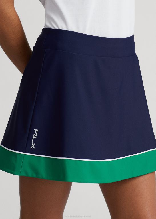 raffineret marineblå/grøn/hvid Kvinder Ralph Lauren 15