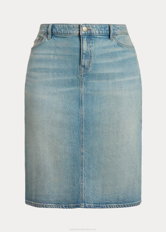 salt creek vask Kvinder Ralph Lauren denim nederdel Z426B4650