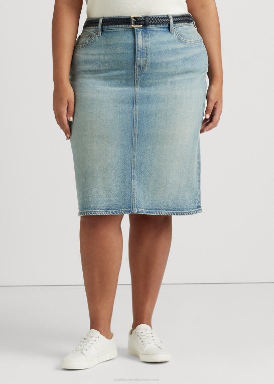 salt creek vask Kvinder Ralph Lauren denim nederdel Z426B4650